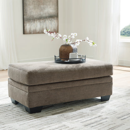 Stuart Furniture Outlet - Ashley Furniture - Stonemeade Living Room - Ottoman / Nutmeg - 5950514