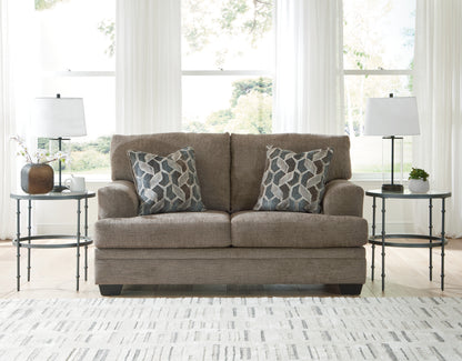 Stuart Furniture Outlet - Ashley Furniture - Stonemeade Living Room - Loveseat / Nutmeg - 5950535