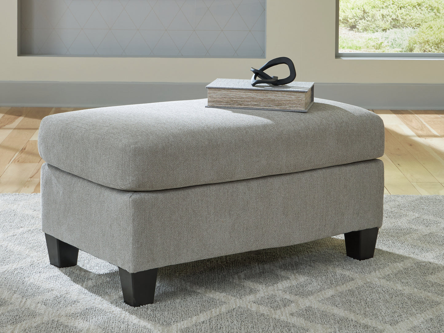 Stuart Furniture Outlet - Ashley Furniture - Willarae Living Room - Ottoman / Taupe - 5980314