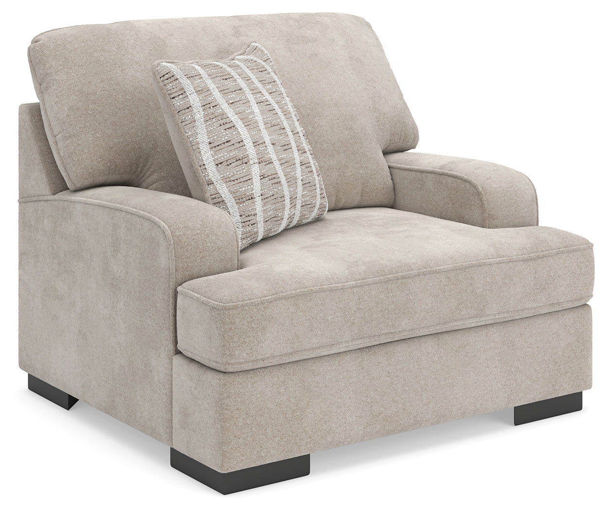 Stuart Furniture Outlet - Ashley Furniture - High Profile Living Room - Chair and a Half / Taupe - 5990223