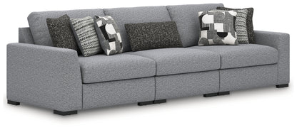 Stuart Furniture Outlet - Ashley Furniture - Bealton Sectional - RAF 4-Piece Sectional with Double Chaise / Salt and Pepper - 61305S9