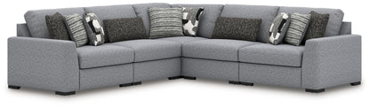Stuart Furniture Outlet - Ashley Furniture - Bealton Sectional - RAF 5-Piece Sectional / Salt and Pepper - 61305S6