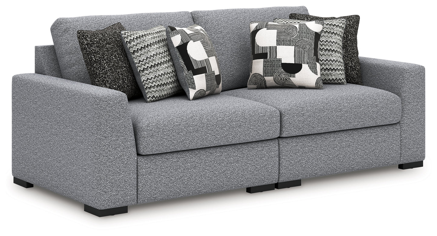 Stuart Furniture Outlet - Ashley Furniture - Bealton Sectional - RAF 2-Piece Sectional / Salt and Pepper - 61305S1