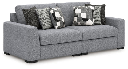 Stuart Furniture Outlet - Ashley Furniture - Bealton Sectional - RAF 2-Piece Sectional / Salt and Pepper - 61305S1