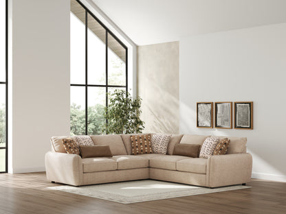 Stuart Furniture Outlet - Ashley Furniture - Seyler Sectional - LAF 3-Piece Sectional / Sand - 61405S1