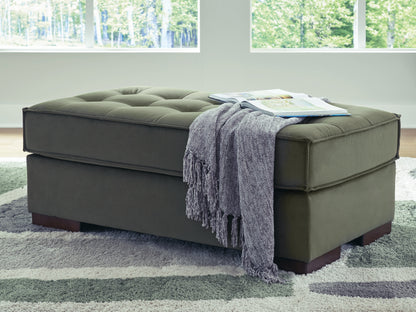 Stuart Furniture Outlet - Ashley Furniture - Caspian-Town Living Room - Oversized Accent Ottoman / Olive - PC6170208