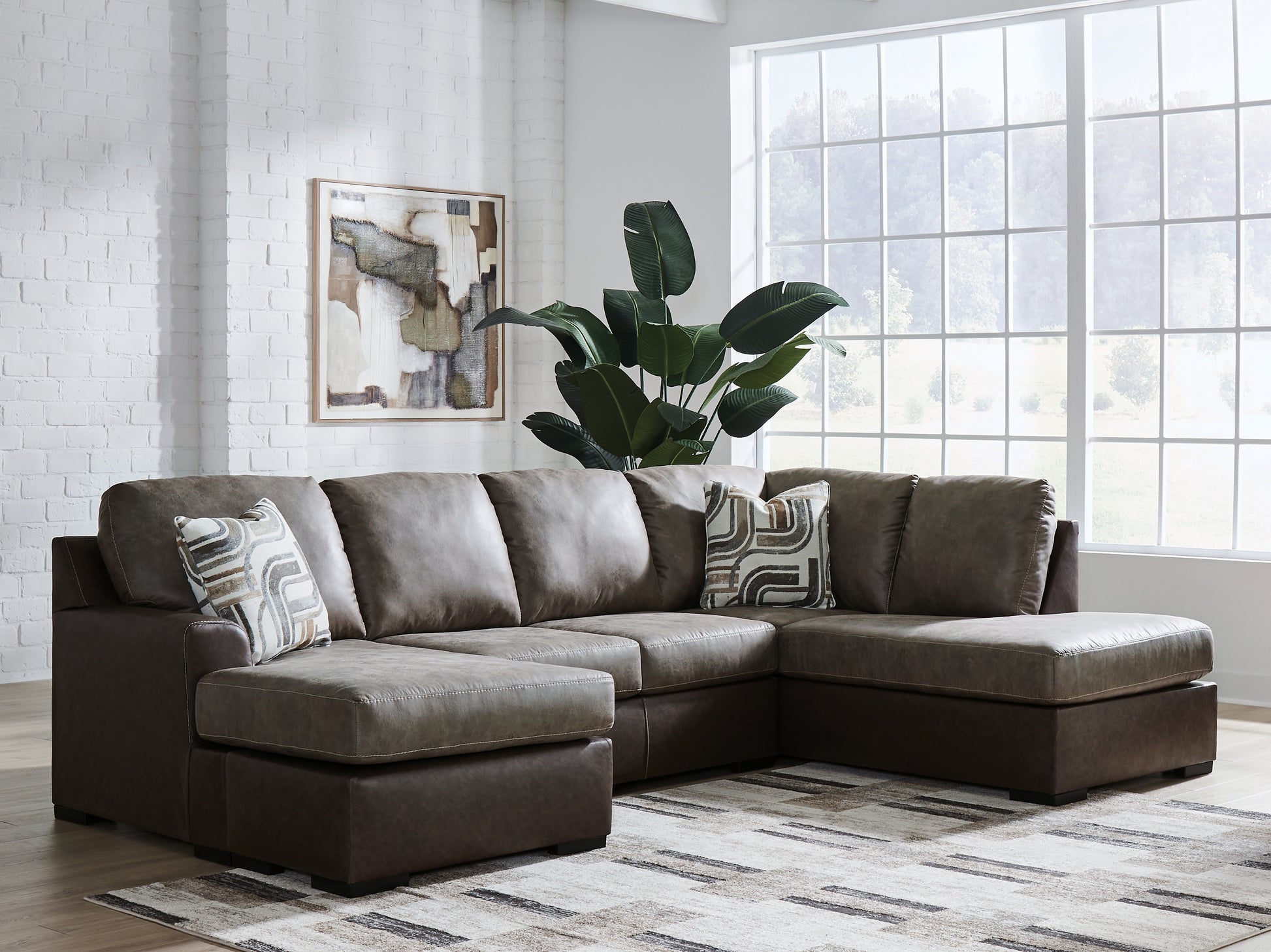 Stuart Furniture Outlet - Ashley Furniture - Castille Way Sectional - LAF 2-Piece Sectional with Chaise - PC62703S2