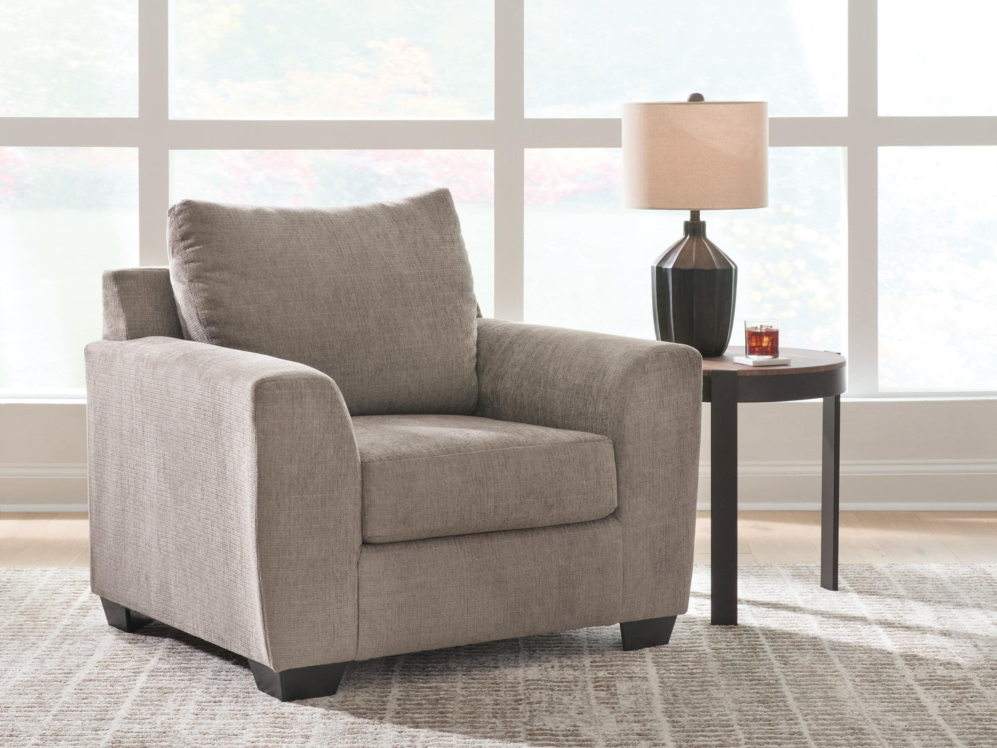Stuart Furniture Outlet - Ashley Furniture - Loreo Living Room - Chair / Truffle - 6310220