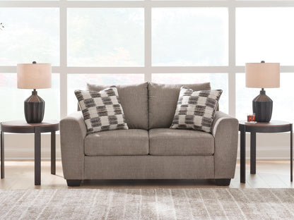 Stuart Furniture Outlet - Ashley Furniture - Loreo Living Room - Loveseat / Truffle - 6310235