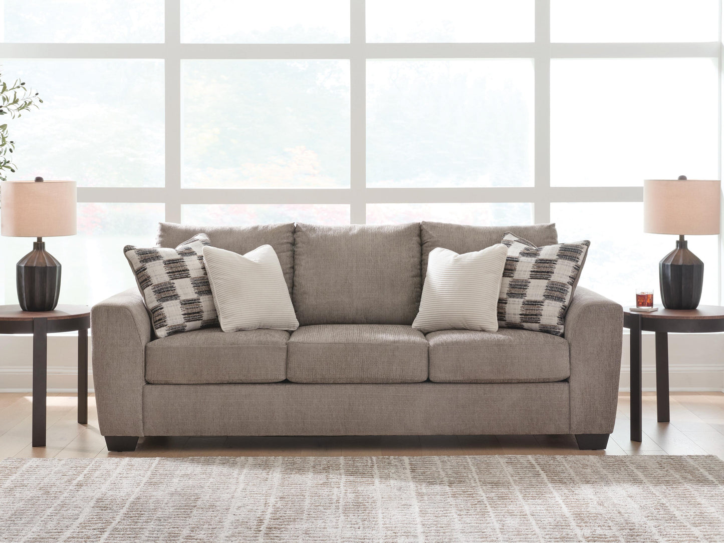 Stuart Furniture Outlet - Ashley Furniture - Loreo Living Room - Sofa / Truffle - 6310238