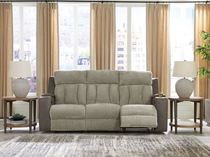 Stuart Furniture Outlet - Ashley Furniture - WhipLash Living Room - PWR REC Loveseat/CON/ADJ HDRST / Sisal - PC6320418