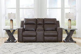 DBL Rec Loveseat w/Console