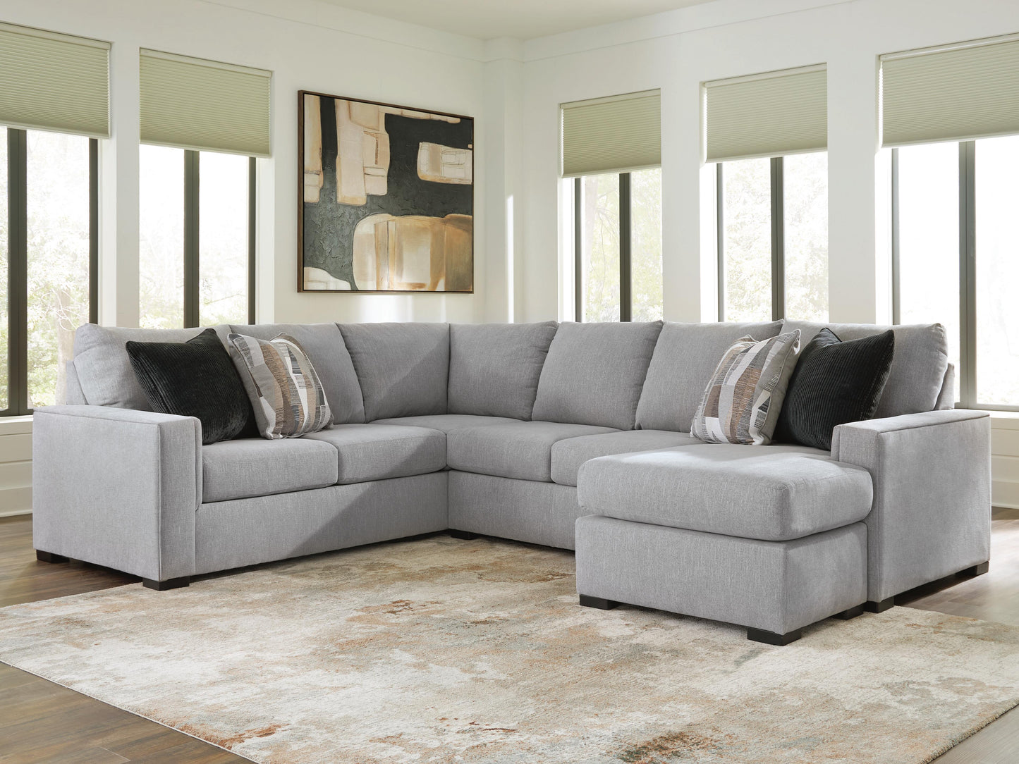 Stuart Furniture Outlet - Ashley Furniture - Lakepoint Sectional - LAF 2-Piece Sectional with Chaise - 66804S2