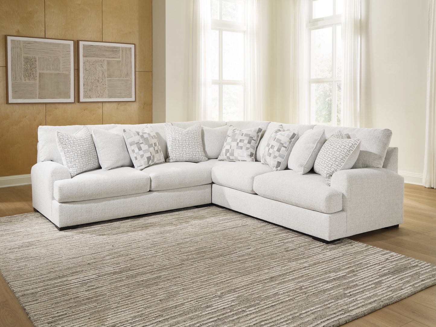 Stuart Furniture Outlet - Ashley Furniture - Misty-Lakes Sectional - 3-Piece Sectional - PC66906S4