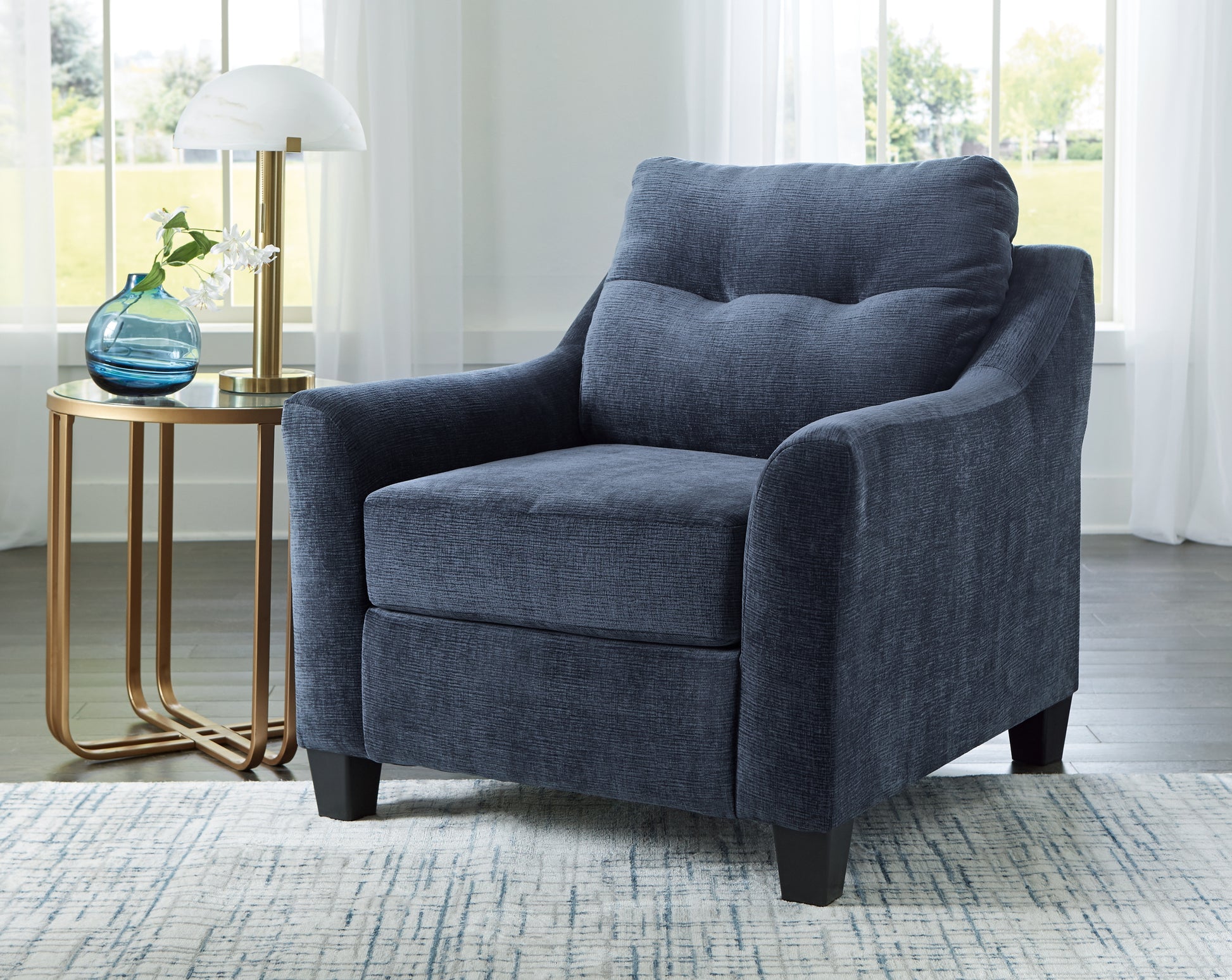 Stuart Furniture Outlet - Ashley Furniture - Amity Bay Living Room - Chair / Ink - 6720620