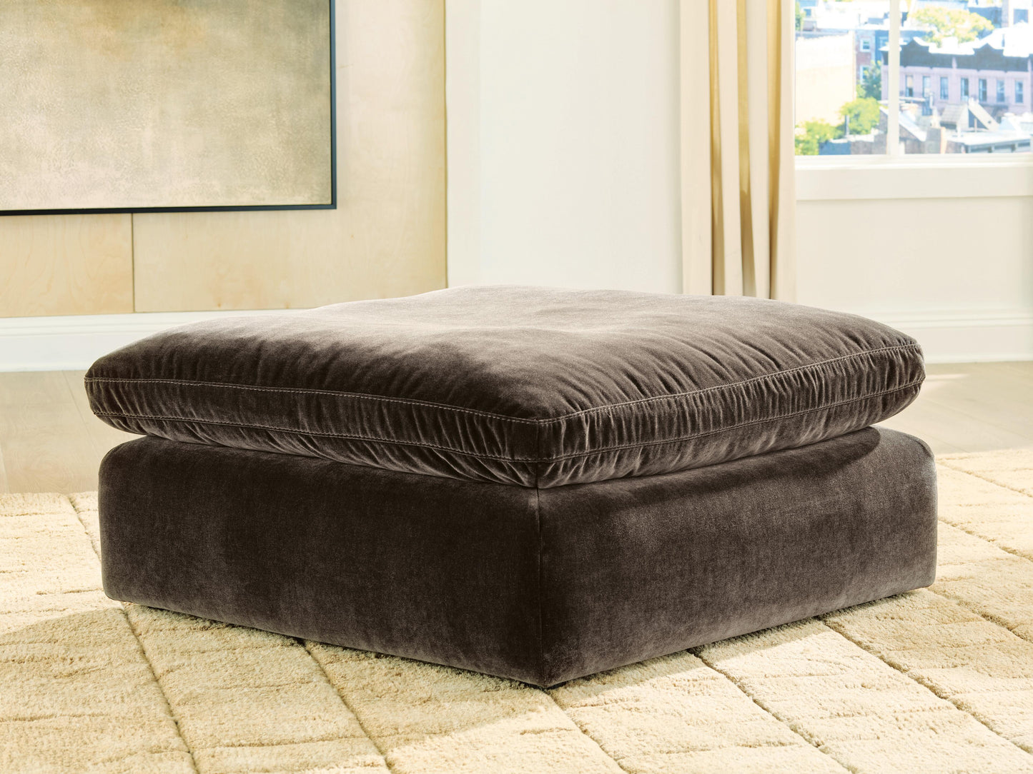 Stuart Furniture Outlet - Ashley Furniture - Maxton Heights Living Room - Oversized Accent Ottoman / Bittersweet - 6780708