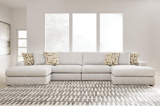 Stuart Furniture Outlet - Ashley Furniture - Kestrie 4-Piece Double Chaise Sectional - 4-Piece Double Chaise Sectional - PC68706S9