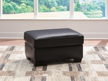 Stuart Furniture Outlet - Ashley Furniture - Glennbre Living Room - Ottoman / Midnight - PC6980414