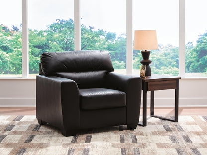 Stuart Furniture Outlet - Ashley Furniture - Glennbre Living Room - Chair / Midnight - PC6980420
