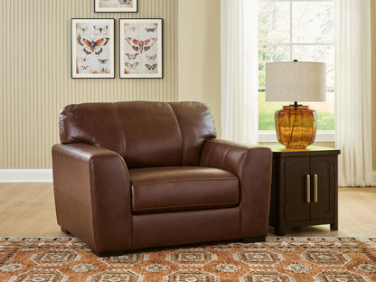 Stuart Furniture Outlet - Ashley Furniture - Brogliano Living Room - Chair and a Half / Canyon - PC7290723