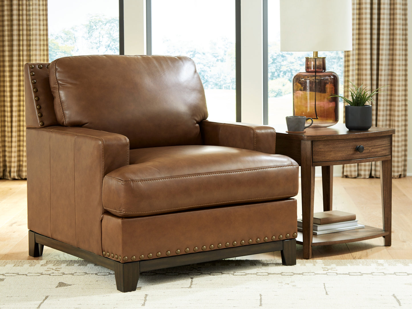 Stuart Furniture Outlet - Ashley Furniture - Saonara Living Room - Chair / Amber - PC7310920