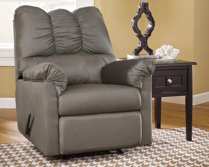 Stuart Furniture Outlet - Ashley Furniture - Darcy Living Room - Rocker Recliner / Cobblestone - 7500525