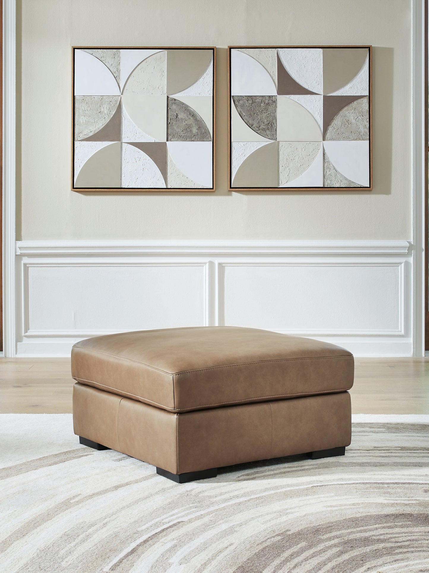 Stuart Furniture Outlet - Ashley Furniture - Veronella Living Room - Oversized Accent Ottoman / Sahara - 7610608