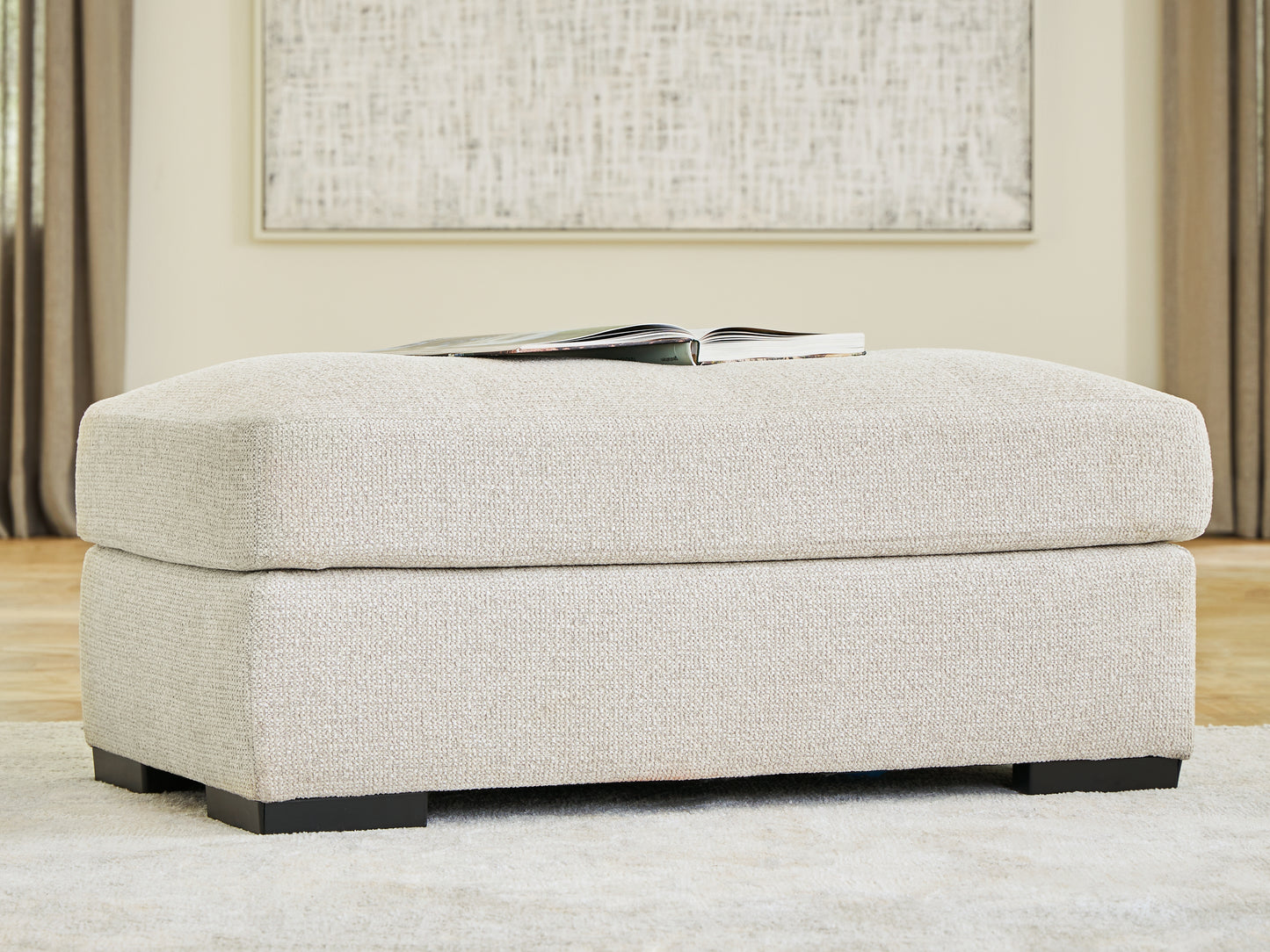 Stuart Furniture Outlet - Ashley Furniture - Conlee-Pike Living Room - Ottoman / Linen - PC8131014