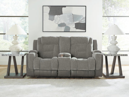 Stuart Furniture Outlet - Ashley Furniture - Mixed Motion Living Room - PWR REC Loveseat/CON/ADJ HDRST - PC8350518