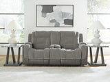 PWR REC Loveseat/CON/ADJ HDRST
