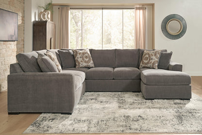 Stuart Furniture Outlet - Ashley Furniture - Larson Levee Sectional - RAF 3-Piece Sectional / Espresso - PC86205S1
