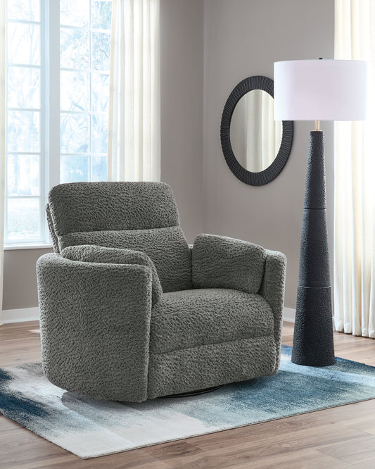 Stuart Furniture Outlet - Ashley Furniture - Gosaldo Living Room - Swivel Glider Power Recliner - PC8630495