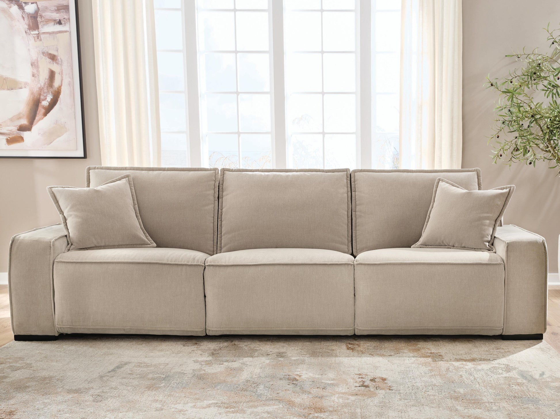 Stuart Furniture Outlet - Ashley Furniture - Carceri Sectional - 3-Piece Power Sectional Reclining Sofa - 87003S3