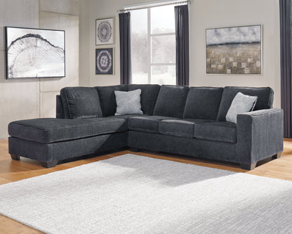 Stuart Furniture Outlet - Ashley Furniture - Altari Sectional - RAF 2-Piece Sectional with Chaise / Slate - 87213S1