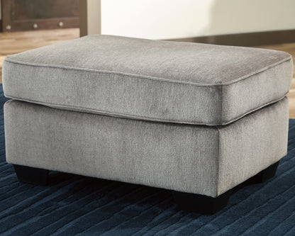 Stuart Furniture Outlet - Ashley Furniture - Altari Living Room - Ottoman / Alloy - 8721414
