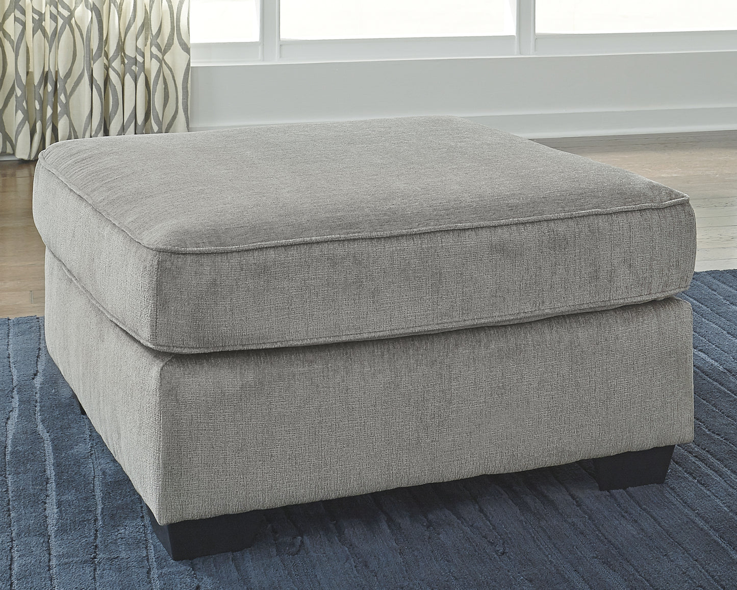 Stuart Furniture Outlet - Ashley Furniture - Altari Living Room - Oversized Accent Ottoman / Alloy - 8721408