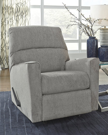 Stuart Furniture Outlet - Ashley Furniture - Altari Living Room - Rocker Recliner / Alloy - 8721425