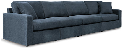 Stuart Furniture Outlet - Ashley Furniture - Modmax Sectional - RAF 4-Piece Sectional / Ink - 92101S10