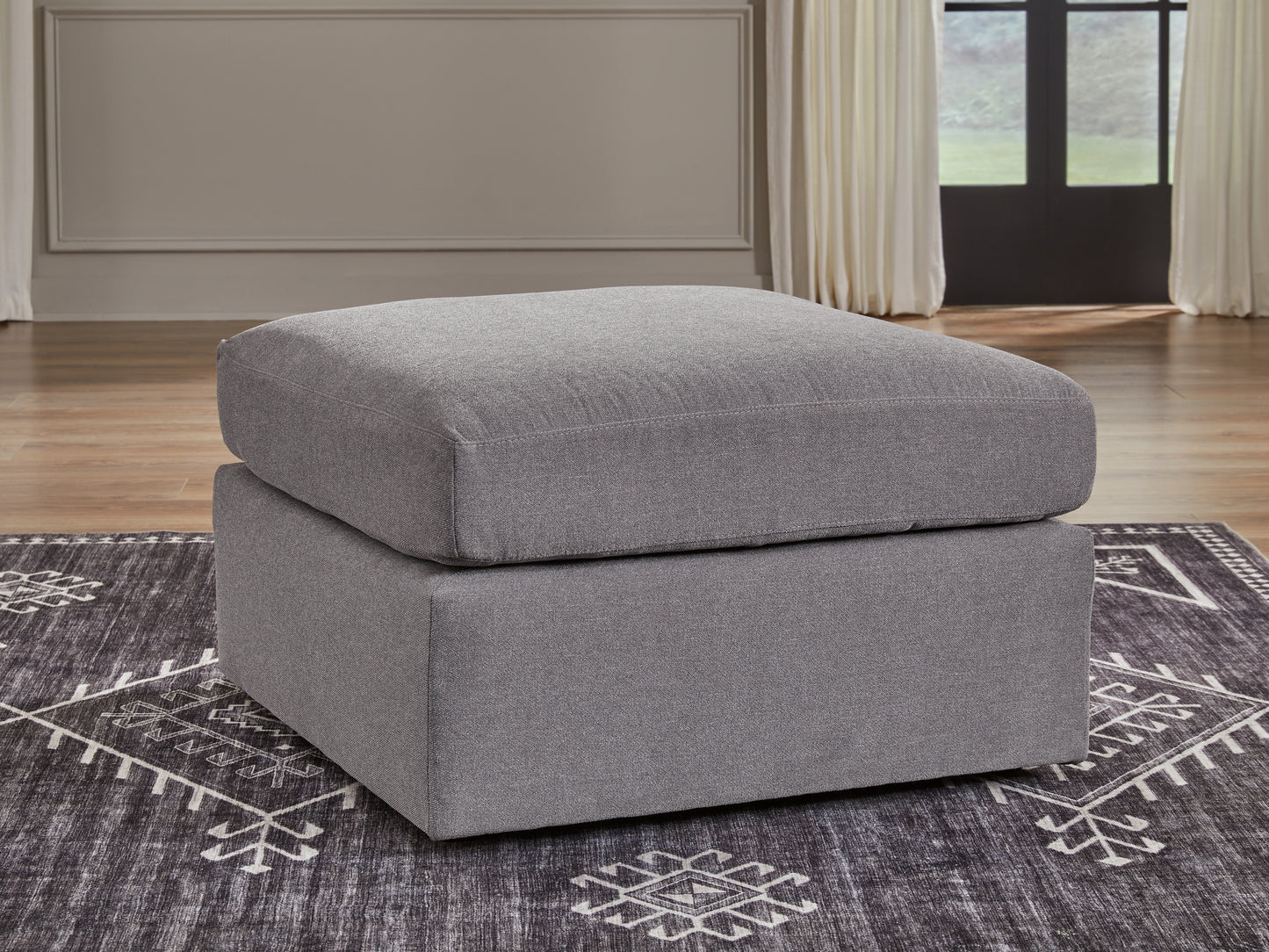 Stuart Furniture Outlet - Ashley Furniture - Modmax Sectional - Oversized Accent Ottoman / Granite - 9210408