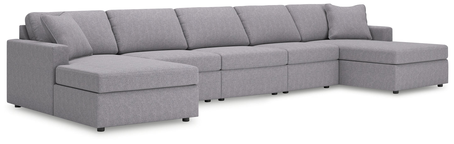 Stuart Furniture Outlet - Ashley Furniture - Modmax 5-Piece Double Chaise Sectional - 5-Piece Double Chaise Sectional - 92104S125