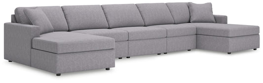 Stuart Furniture Outlet - Ashley Furniture - Modmax 5-Piece Double Chaise Sectional - 5-Piece Double Chaise Sectional - 92104S125