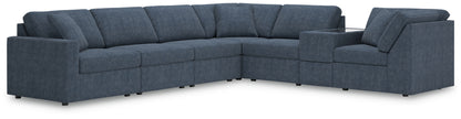 Stuart Furniture Outlet - Ashley Furniture - Modmax Sectional - RAF 7-Piece Sectional / Ink - 92121S33