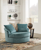 Oversized Swivel Accent Chair