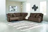 3-Piece Reclining Sectional Sofa with Chaise