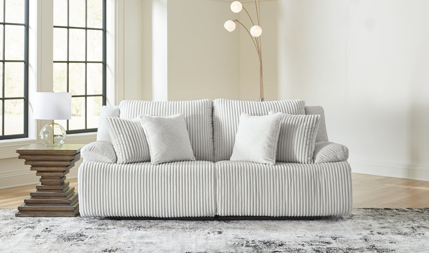 Stuart Furniture Outlet - Ashley Furniture - Top Tier Sectional - 2-Piece Sectional Loveseat / Alloy - 92706S9