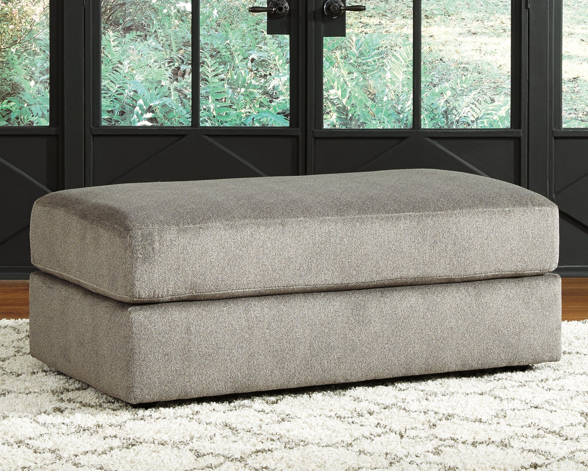 Stuart Furniture Outlet - Ashley Furniture - Soletren Living Room - Oversized Accent Ottoman / Ash - 9510308