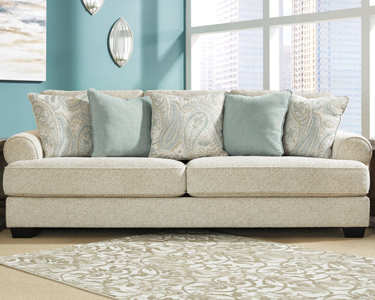 Stuart Furniture Outlet - Ashley Furniture - Monaghan Living Room - Sofa / Sandstone - 9620538