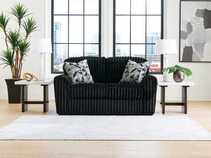 Stuart Furniture Outlet - Ashley Furniture - Midnight-Madness Living Room - Loveseat / Onyx - 9810335