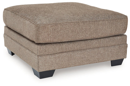 Stuart Furniture Outlet - Ashley Furniture - Cannonbrook Living Room - Oversized Accent Ottoman / Nutmeg - 9820108