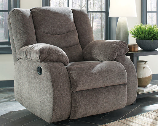 Stuart Furniture Outlet - Ashley Furniture - Tulen Living Room - Reclining Sofa / Gray - 9860688